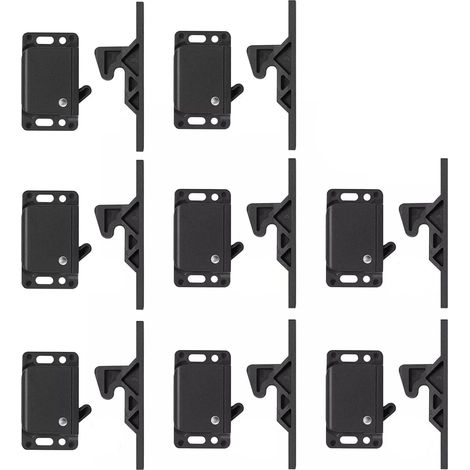 Lot de 8 loquets porte d'armoire, loquet remplacement pour camping (1/5)