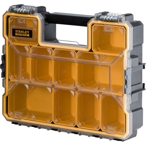 STANLEY Fatmax wasserdichter Organizer - 44,6 x 11,6 x 35,7 cm - Abnehmbare Fächer - 1-97-518