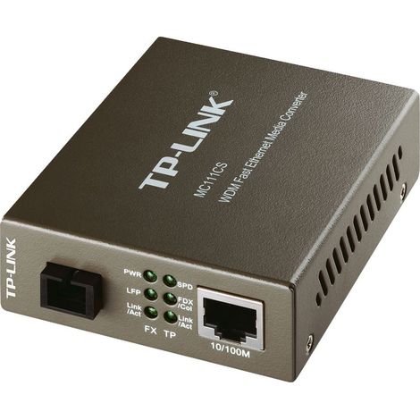 TP-Link 10/100Mbps WDM Media Converter (MC111CS) (1/5)