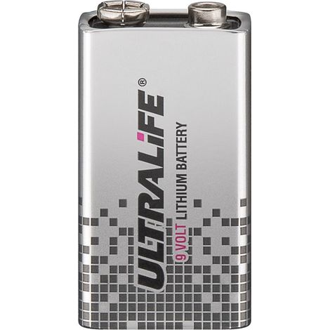 Ultralife 9V Lithium (U9VL-J) Batería de un solo uso Litio