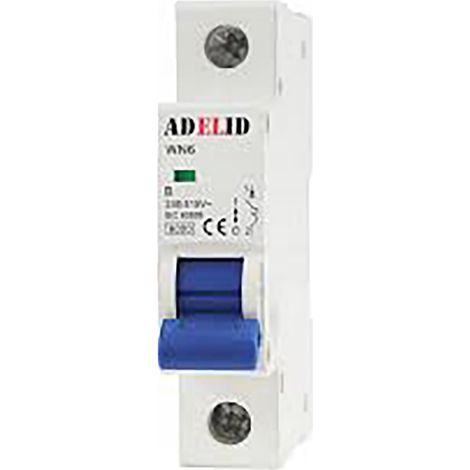LS-Schalter Leitungsschutzschalter Sicherungsautomat 1-polig B 6A 230/400V AC (1/5)