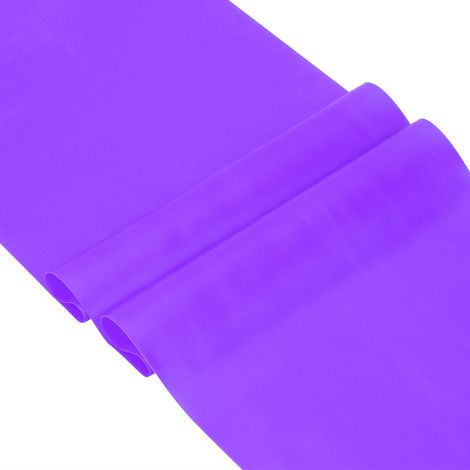 Sangle élastique de yoga 2m, bande de résistance fitness pour exercices et étirements (Violet) (1/5)