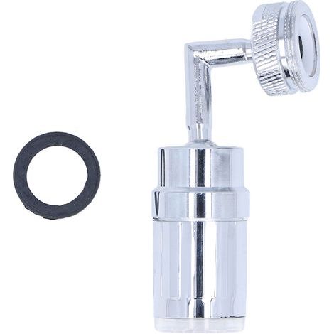 Robinet d'évier LED tricolore à contrôle de température, filetage extérieur 3/4 pouce, pour salle de bain et cuisine (1/5)