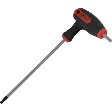 TENG TOOLS TEN510503 T-Handle Hex Driver 3.0 mm - 100 mm Long Arm Ball End