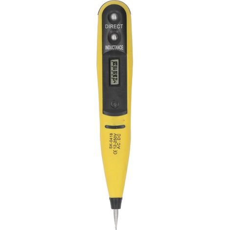 Stylo détecteur de tension, affichage numérique 12-250V AC DC, testeur de tension, Test de ligne de Circuit pour la réparation