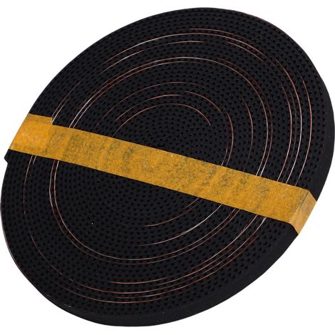 Courroie de synchronisation d'imprimante 3D, caoutchouc Flexible, ouvert 6mm, synchrone pour les systèmes de convoyage, équipement minier, machines automobiles (1/5)