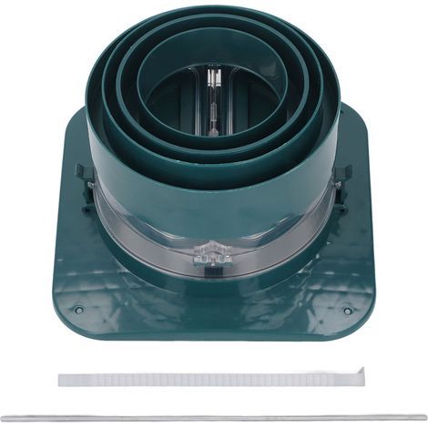 GARRYFIZH Clapet anti-retour fumées huile grand calibre universel conduit aération pour hottes cuisine - Air pur cuisine