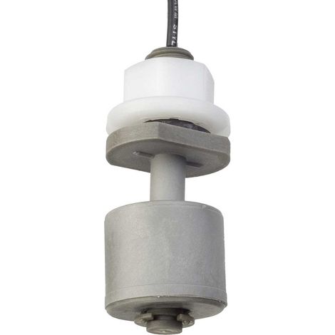 Capteur de niveau à flotteur RS PRO, Vertical, sortie NO/NF, en Polysulfure de phénylène, câble 1m ( Prix pour 1 )