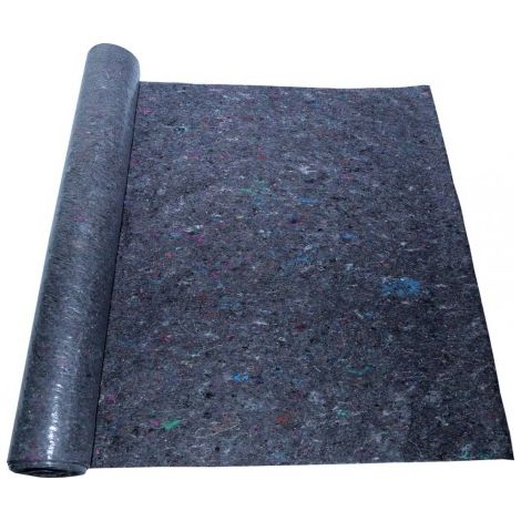 Rouleau toile protection peintre gris 10x1m