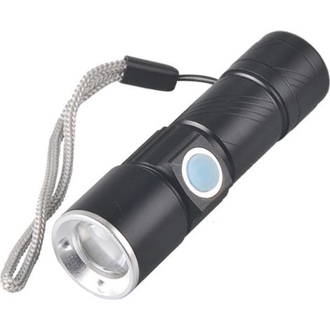 Torcia Ricaricabile 3 W 200 Lumen 3 Modalitàdi Luce Luxen (1/3)