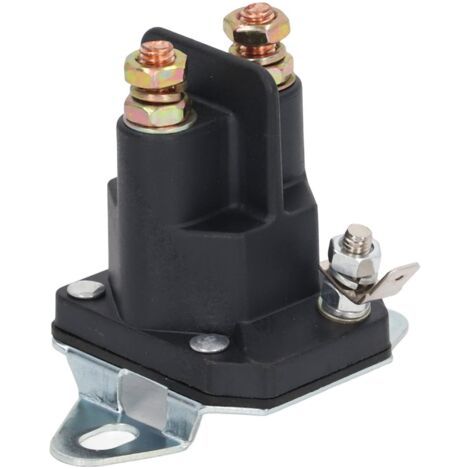 DEESSE SHOP-Relais de Solénoïde de Démarreur de Moteur à 3 Pôles 12 V 435097 Solénoïde de Relais pour MTD 109946 146154 T1200 Relais de Solénoïde de Service de Tondeuse à Gazon (1/5)