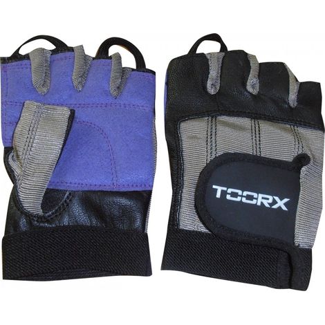 Guanti palestra - Pelle / Spandex / Pelle scamosciata - blu XL - Blu