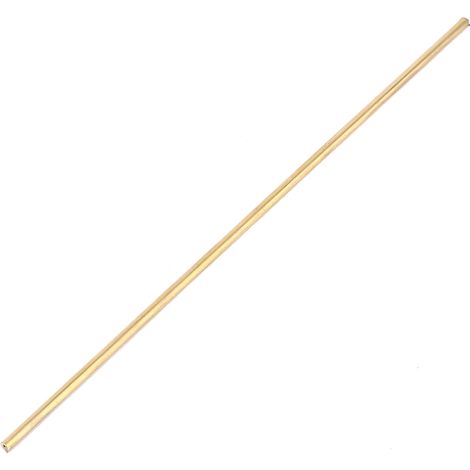 Brass Tube Pipe Tubing Round Outer 3mm Long 200mm Wall 0.5mm