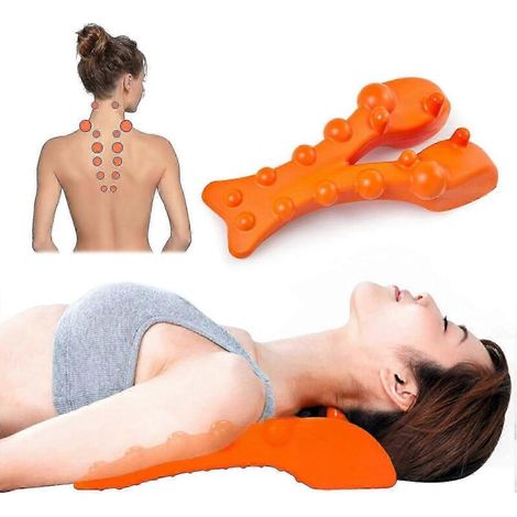 Appareil de massage des points de déclenchement du trapèze soulage la pression dans le haut du dos et la taille par acupression-AquaForge (1/4)