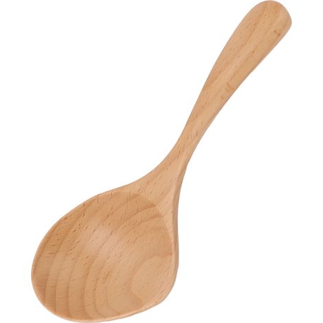 Cuillères en bois artisanales, résistantes aux hautes températures, sûres et écologiques, à long manche, pour la cuisine