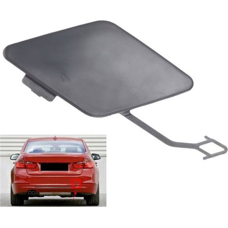 Capuchon Crochet Remorquage Arrière - ABS - Pour BMW Serie 3 F30 F35 2012-2015 - OE 51127312748 - Non Peint - 1 Pièce (1/5)