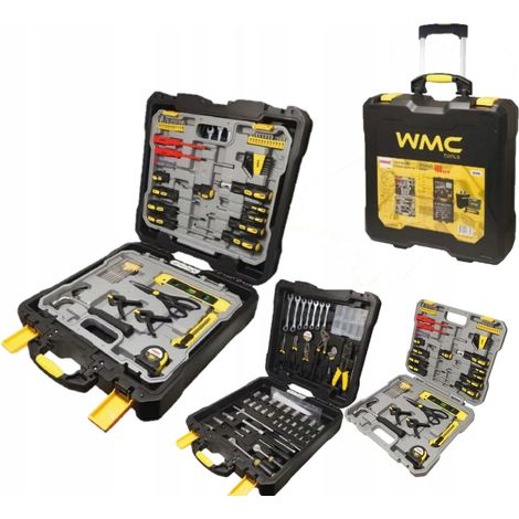 wmc Outils Pro 400 Werkzeugkoffer schwarz professionell (1/5)