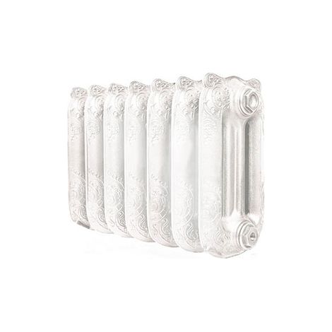 Radiateur fonte blanc mural - Hauteur 410mm - Longueur 360mm - 343 watt - 4 éléments - OXF410/360WS3