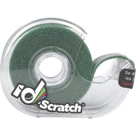 ID-Scratch Cinta autoadhesiva precortada, verde, 3700820000064 (1/4)