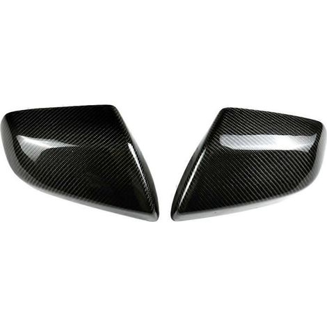 Coque de rétroviseur en fibre de carbone pour Cadillac ATS 2013-2018 - Accessoire extérieur (1/5)
