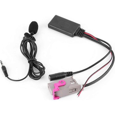 32-poliger Bluetooth-AUX-Adapter, tragbarer Autoradio-Audiokabelanschluss, passend für A3, A4, A6, A8 und TT
