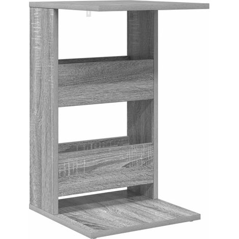 Maison Exclusive - Tavolo laterale Grigio Sonoma 40 x 35 x 60,5 cm