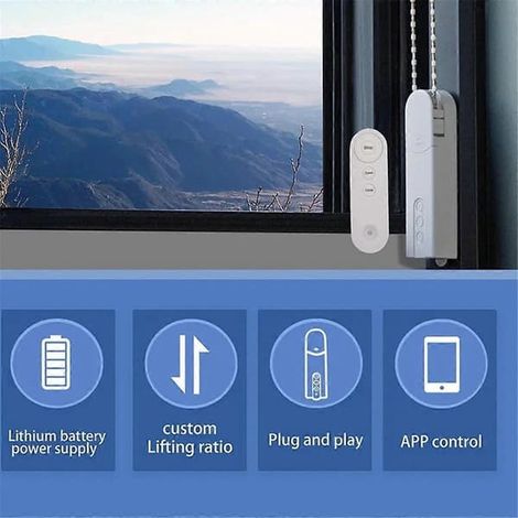 Store enrouleur électrique automatique Tuya Smart Roller Store Motor Wifi (1/4)