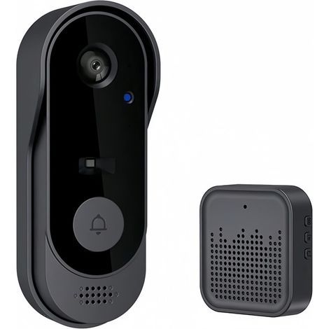 Smart Video Doorbell Camera Wireless AI Human Detection and Instant Alerts Night Vision (1/5)