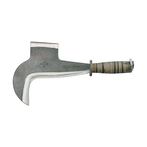 RONCOLA PENNATA TOSCANA 118 RINALDI ACCIAIO FORGIATO/CUOIO CM 23 N00
