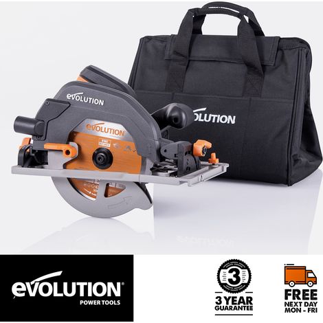 Evolution 027-0001A R185CCSX+ Circular Track Saw 185mm 1600W 240V EVLR185CSXP (1/10)