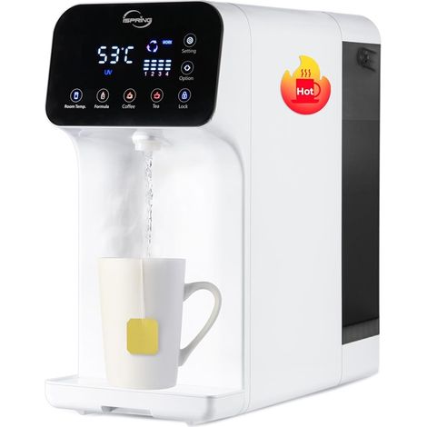 iSpring RCD100 Système RO de Comptoir 5 Étapes avec Eau Chaude Instantanée et UV, 100 GPD (1/5)