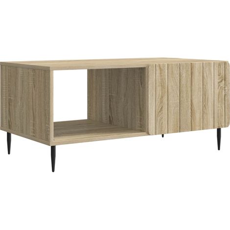 Mesa de centro Roble Sonoma 90 x 50 x 40 cm vidaXL