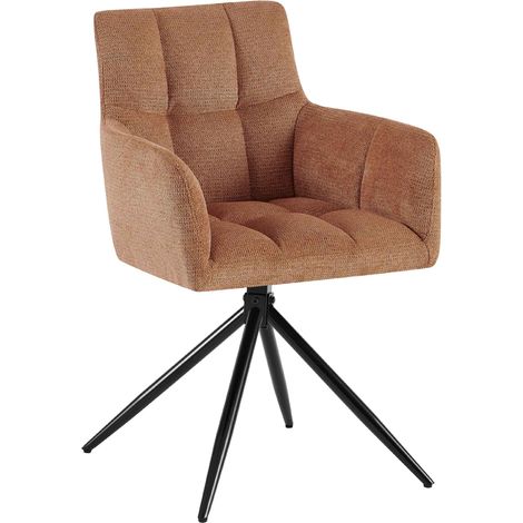 Esszimmerstuhl Jonah Stoff orange