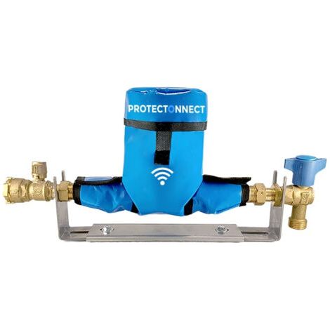 Housse isolante antigel pour compteur d'eau – Protection thermique jusqu'à -23 °C – Imperméable et facile à installer – Compatible tous modèles (1/5)