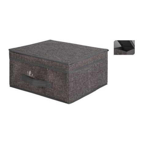 CAJA ALMACENAJE GRIS OSCURO