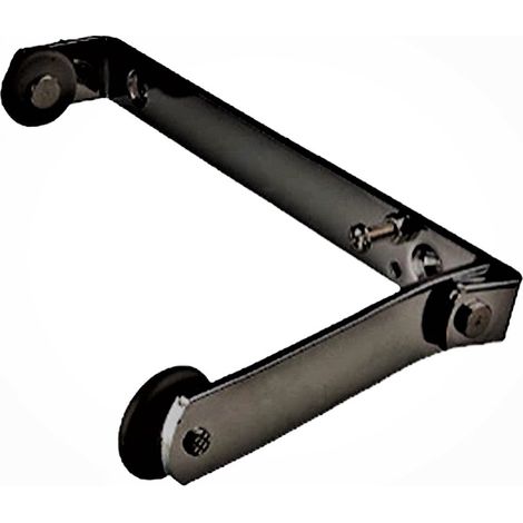 SELETTORE PORTA KLOSE besser ACIER (NERO, BIANCO, GRIGIO, NICHEL SATINATO, A scelta)  Nero