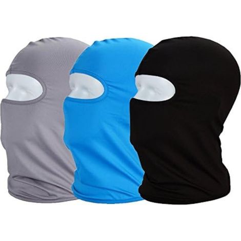 Sturmhaube mit UV-Schutz für Radfahren & Outdoor, atmungsaktiv, 3er-Set (1/5)