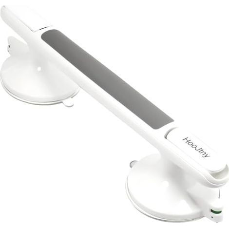Poignée de Douche Ventouse, Barre d'appui sécurité de Salle de Bain, Poignée de Baignoire, Sans Perçage