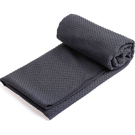 Irovami Serviette yoga antidérapante – microfibre, Pilates, pique-nique, pliable (1/5)