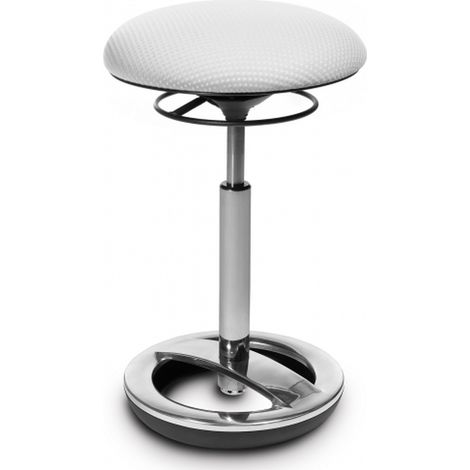 Topstar Wellnessstuhl / Hocker SITNESS HIGH BOB chrom / weiß (1/2)