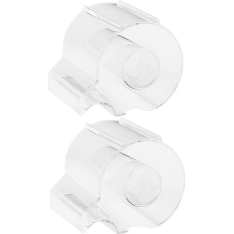 Teile für durchsichtige Klebebandschneider, ästhetischer Klebebandabroller für Malerband, bewegliches Klebeband mit Abroller, Bürobedarf, Packband, Klebebandhalter, Büroklebeband aus Acryl