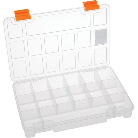 Aufbewahrungsbox Perel storage box 15 Fächer stapelbar sicher (1/5)