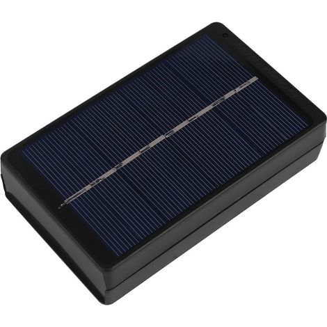 Chargeur De Pile Solaire,Solar Battery AA AAA,Boîte De Remplissage Portative De Chargeur De Panneau Solaire De 1W 4V avec La Batterie Noire (1/5)