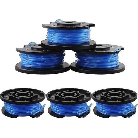 Bobines de rechange pour câble d'alimentation automatique Ryobi One +, 6 pièces, 24v 40v, bobines de ligne de coupe Ryobi