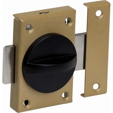 Automatischer Riegel 25 mm, bronzefarben lackiert