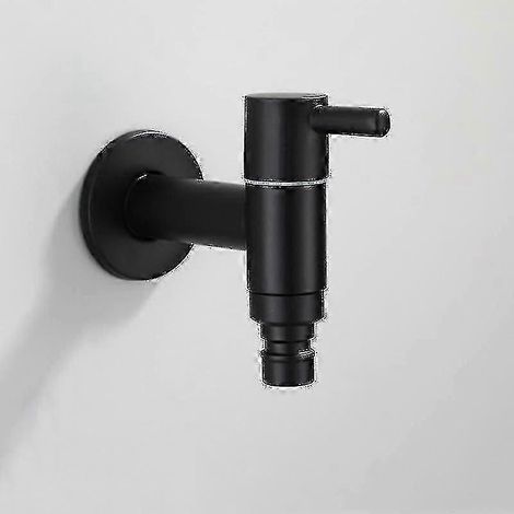 Robinet de jardin extérieur Mate en acier inoxydable 304 (1/3)