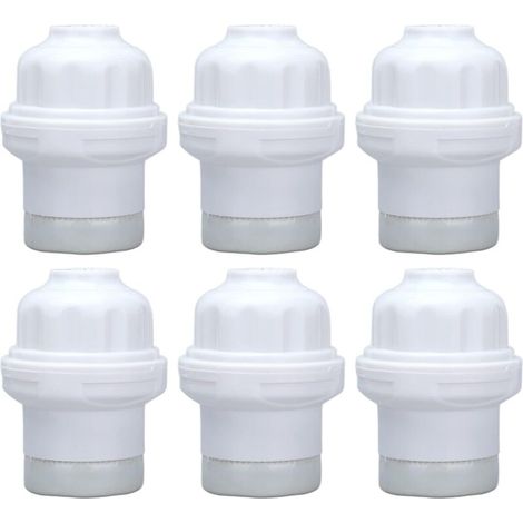 [NEVER USED] Light holder, 6-piece waterproof heating lamp socket, high temperature resistance, leak-proof, for farm for livestock supplies