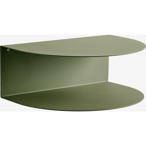 SKLUM Schwebender Nachttisch aus Stahl Taifa Tiefes Grün Olive                                  
