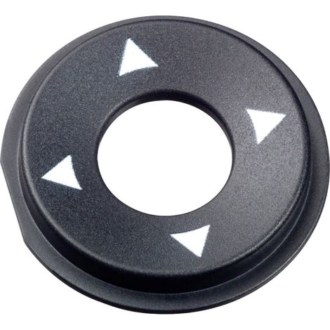 MEC 10ZB09UV13606 Ultranavimec Series Couvercle rond noir 1 pc(s)
