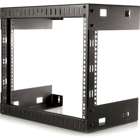 Startech Wandmontagerack 8U schwarz robust (1/5)